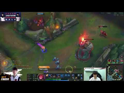 SKT T1 Faker Stream Zoe Vs Vladimir KDA 8/6/12 | Video Game Stream For You
