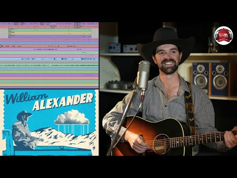 William Alexander: Making Of 'Boundary Rider Blues' | Studio Session