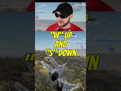 Mouse and Keyboard CONTROLS #warthunder #warthundermoments #gaming #gaijin #fighterjet