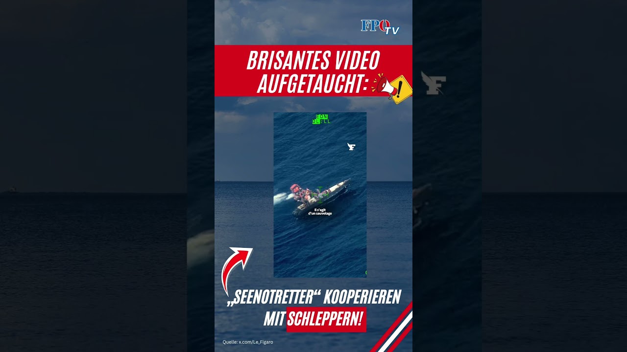 Video aufgetaucht: „Seenotretter“ kooperieren mit Schleppern