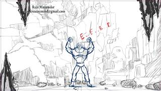 Animatic of Chacha Choudhary