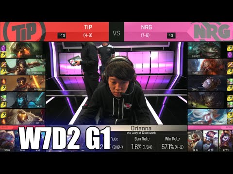 Team Impulse vs NRG eSports | Week 7 Day 2 S6 NA LCS Spring 2016 | TIP vs NRG G2 W7D2
