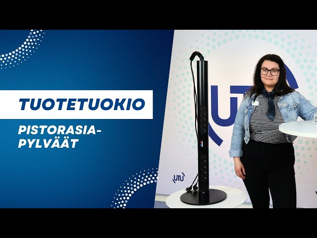 pajap Pistorasiapylväs pajap prp 666-10 1-puoleinen valk