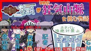 そばちょこん、三度狂気山脈に登る　の巻　マーダーミステリー「狂気山脈　薄明三角点」