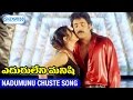 Eduruleni Manishi Video Songs Nadumunu Chuste Song Nagarjuna Soundarya Shemaroo Telugu