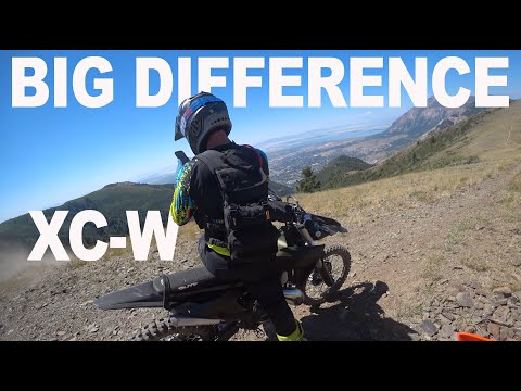 Loving my 2024 KTM 300 XC-W Now! Wonders for my traction!