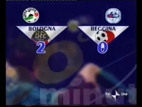 2000-01 (4a - 01-11-2000) Bologna-Reggina 2-0 [Oliveira,Binotto] Servizio 90°Minuto Rai1