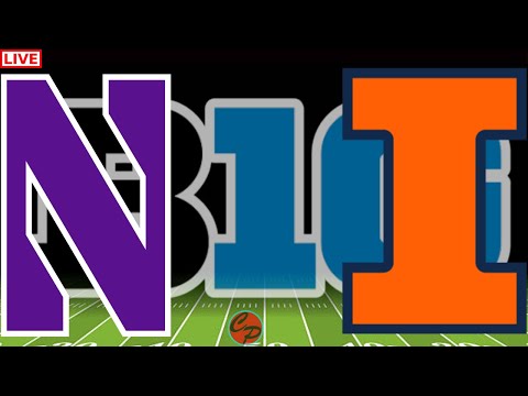 Northwestern vs Illinois Week 14 Big Ten College Football Live Game Cast & Audio