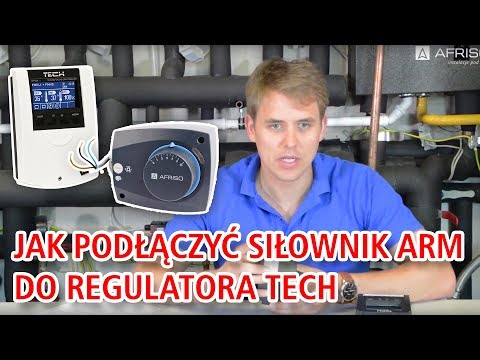 Jak podłączyć siłownik ARM pierwszej generacji do regulatora pogodowego TECH - AFRISOpl
