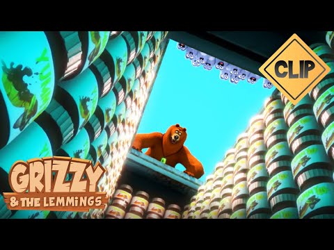 🏝️ Yummy Paradise 🐻🐹 Grizzy & the Lemmings / Cartoon