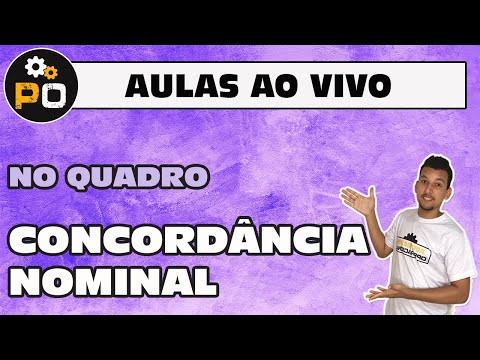 Dicas de Concordância Nominal (Português Operacional)