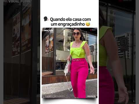 QUANDO ELA SE CASA COM UM ENGRAÇADINHO KK #viralshort #memes