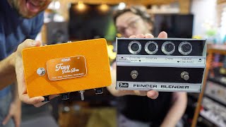 Video thumbnail for Its an OCTAVE FUZZ-OFF...Warm Audio Foxy Tone Box VS Fender Blender by TheSuperFunAwesomeHappyTimePedalShow
