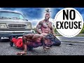 Working Out While Stranded on the Highway @Broly Gainz | Bodyweight workout for Muscle