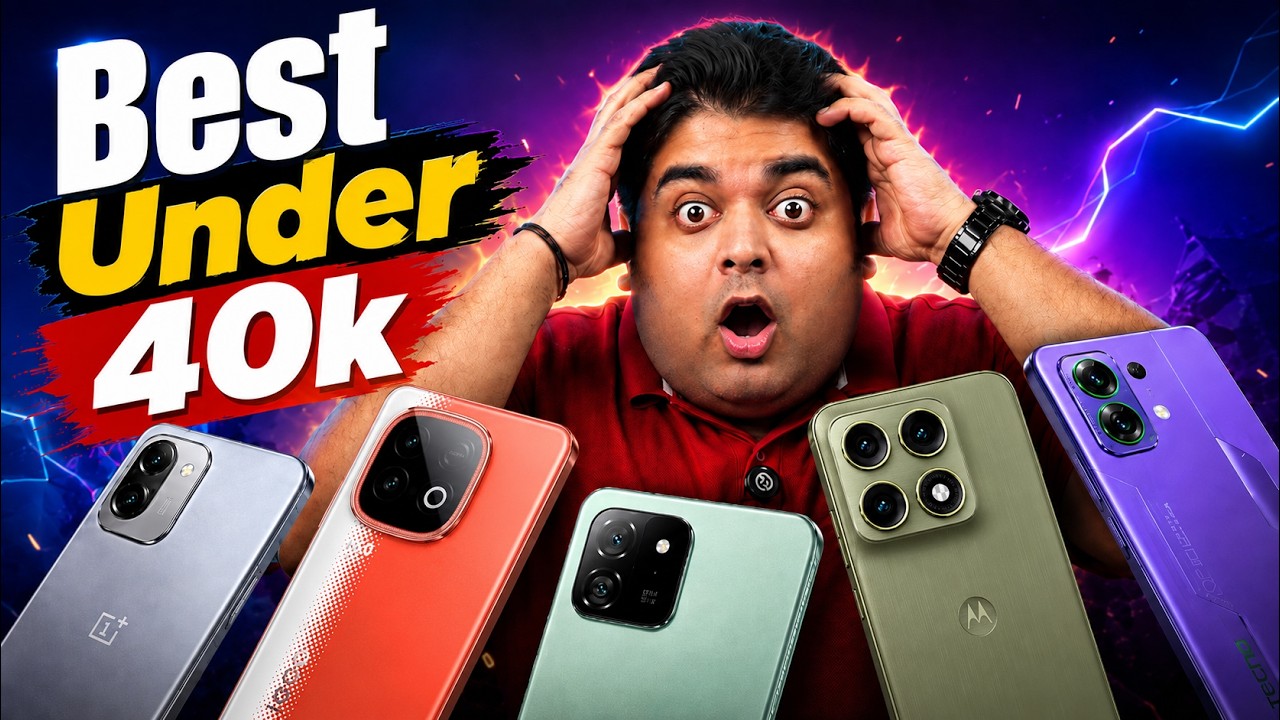 Best Smartphones Under 40000 in June 2026 | Budget Flagship Killers | Gizmo Gyan