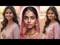 4K AI ART Indian Fashion Showcase Emma116 Pixcelvibe Lookbook Model Fashion Aiart Vertical