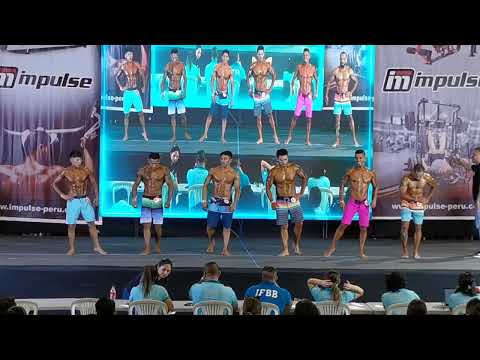Categoría Men's Physique Senior hasta 1.67 m. - Miss y Míster Lima 2024