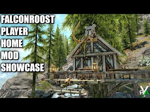 Xbox Skyrim SE: FALCONROOST Player Home Mod Showcase