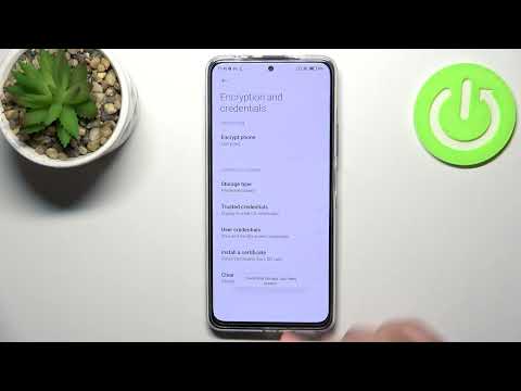 XIAOMI Redmi Note 11 Pro+ How To Clear Credentials