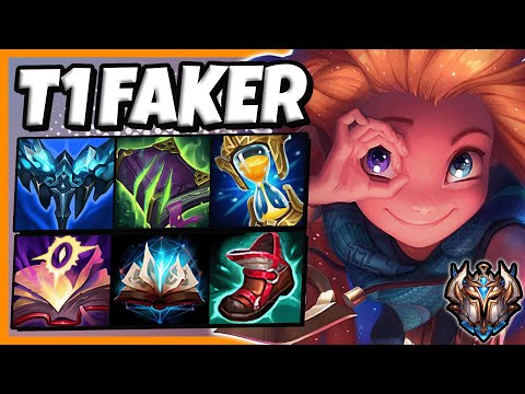 T1 Faker Zoe vs Tryndamere [ Quadrakill ] Ranked Challenger EUW Patch 11.21 ✅