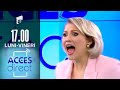 Mirela Vaida Atacată în Direct Cu Un Bolovan în Platoul Acces Direct