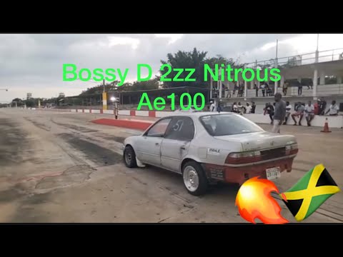 Bossy D And His AE100 2zz Nitrous At (King Of Shores) Test And Tune🇯🇲🔥//Subscribe Now!!