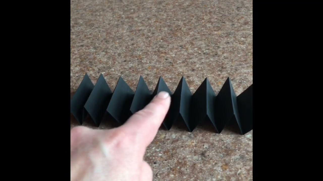 Folding an Accordion Spine