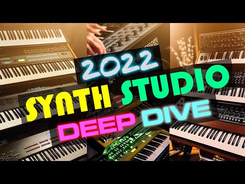 Epic Synth Studio Tour 2022 DEEP DIVE!
