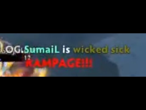 Sumail  3x Rampage (Ti10 OG VS T1 FIRST MAP)