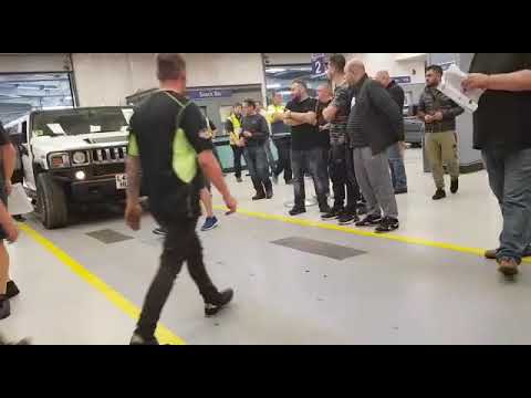 Hummer Limo at Auction in UK, Living in Bulgaria 25 May 2019