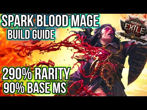 High Rarity Spark Blood Mage Build Guide - Path of Exile 2 - 0.3 The Third Edict