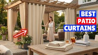 Best Outdoor Patio Curtains in 2026 (Ultimate Buying Guide)