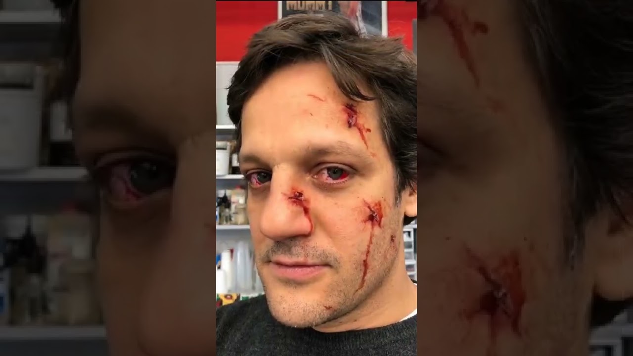 efectos especiales prácticos para la casa de papel #fakebody #fx  #fakeblood