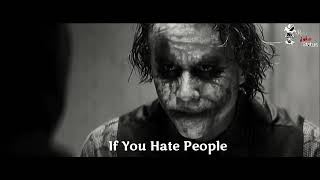 Hate People No Red Joker Status/ Subscribe My Chan
