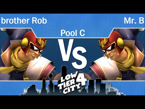 LTC4  - SS | brother Rob (C Falcon) vs FF | Mr. B (C Falcon, Ganon) Pool C - PM
