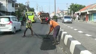 Perbaikan Jalur Pantura Terus Dikejar Jelang Arus Mudik