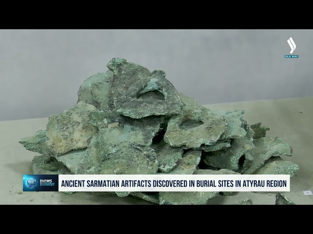 Атырау облусундагы көрүстөндөн байыркы сарматтын экспонаттары табылды