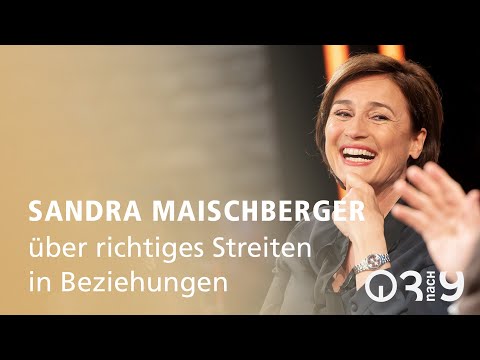Sandra Maischberger über Streit in der Beziehung // 3nach9