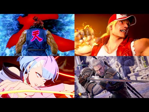 Guest Characters Super Moves in Fighting Games Compilation