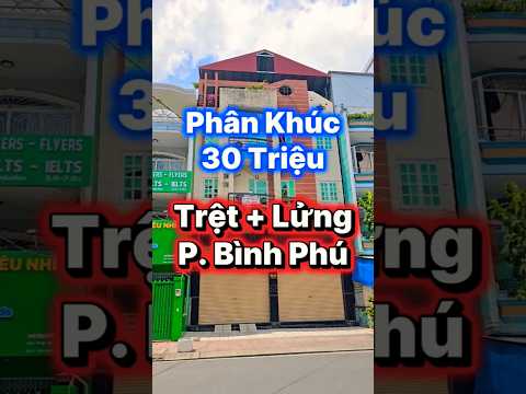 Cho thuê Mặt Tiền 8 Đường 26 Phường Bình Phú
