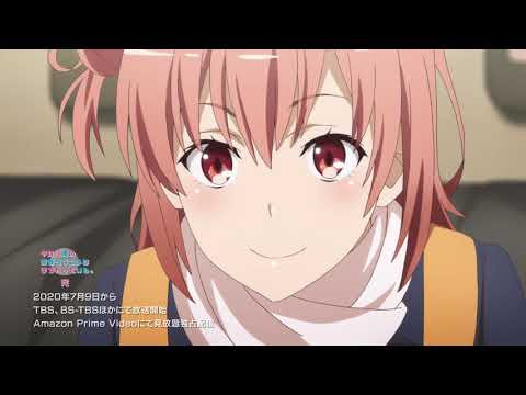 Anime Oregairu season 3 tung trailer mới kể về Yui - Nước mắt nơi hàng mi