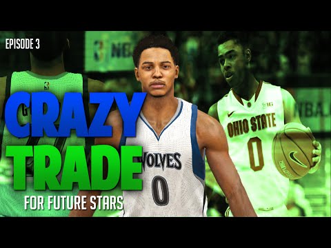 NBA 2K15 Minnesota Timberwolves MyGM Ep.3 - CRAZY TRADES! (2K16 Rosters)