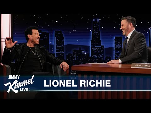 Lionel Richie on Making We Are the World, Katy Perry Leaving Idol & Jimmy Scares Lionel With a Snake