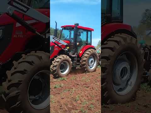 Trator YTO 110 CV com grade aradora #tatu #piccin  #primosagro  #araguari #minasgerais  #viral #gpt