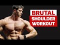 MASSIVE SHOULDERS - REAL WORKOUT - BRUTAL!