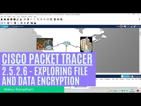 Practice 3 - 2.5.2.6 Packet Tracer - Exploring File and Data Encryption