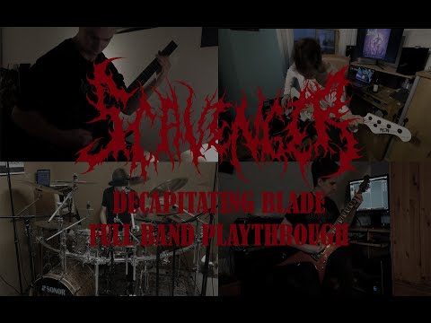 SCÄVENGER - Decapitating Blade (Full Band Playthrough)