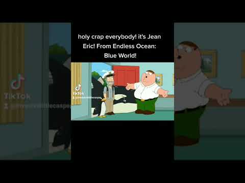 Peter Griffin learns about Endless Ocean: Blue World