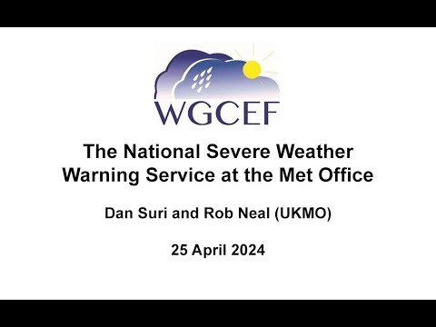 The National Severe Weather Warning Service at the Met Office