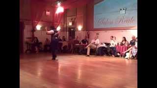 Angeles Chanaha and Cristian Correa at Salon Reale - World Premier Tango Performance